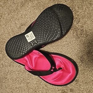 Under Armour flip flops